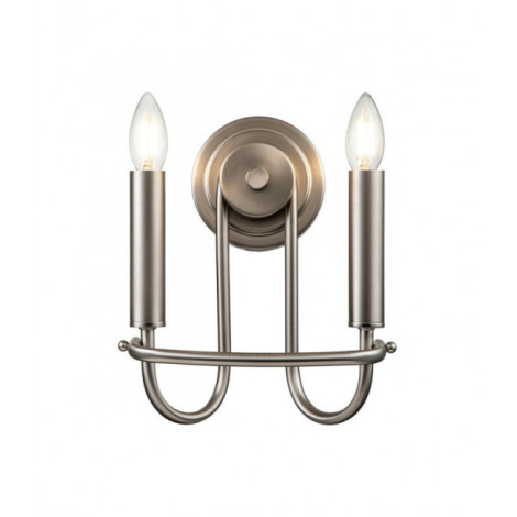 Applique murale Capitol Acier Nickel brossé|Appliques murales|Luminaire Center