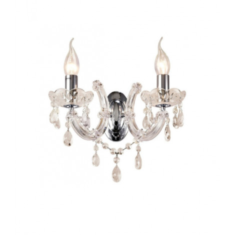 Applique murale Gabrielle Chrome poli|Appliques murales|Luminaire Center