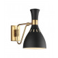 Applique murale Joan Acier Noir minuit / Laiton bruni|Appliques murales|Luminaire Center