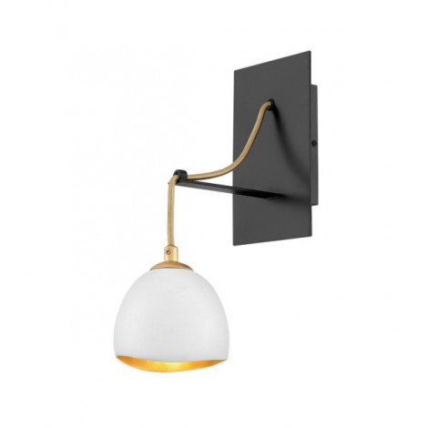 Applique murale Lisa Acier Coquille Blanc,Or Luxe|Appliques murales|Luminaire Center