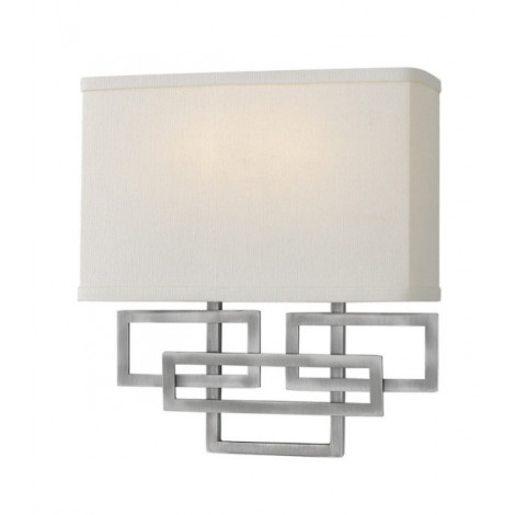 Applique murale Lanza Acier Nickel|Appliques murales|Luminaire Center
