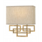 Applique murale Lanza Acier Bronze|Appliques murales|Luminaire Center