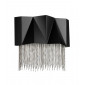 Applique murale Zuma Acier Noir satiné/argent|Appliques murales|Luminaire Center