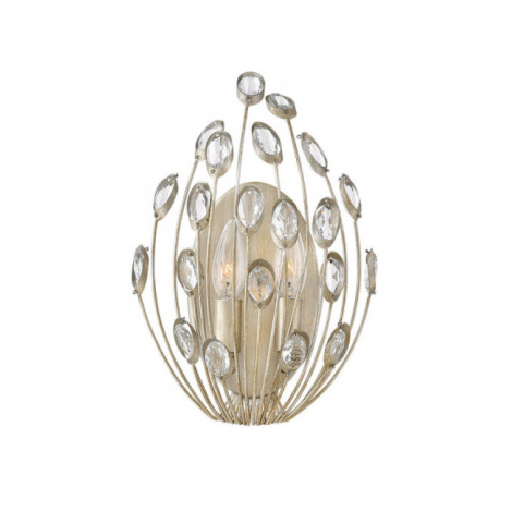 Applique murale Tulah Acier Argent|Appliques murales|Luminaire Center