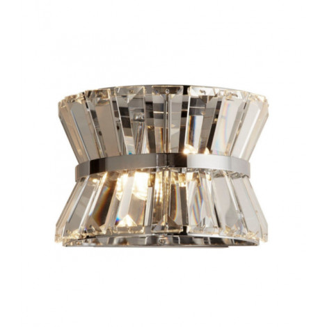 Applique murale Uptown Acier doux,verre Chrome|Appliques murales|Luminaire Center