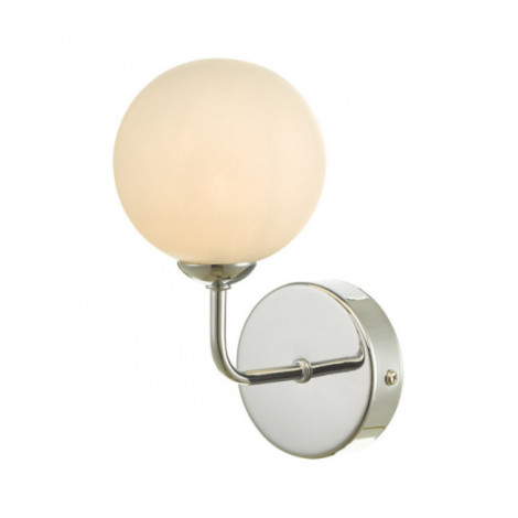 Applique murale Feya Chrome poli, verre opale|Appliques murales|Luminaire Center