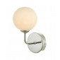 Applique murale Feya Chrome poli, verre opale|Appliques murales|Luminaire Center