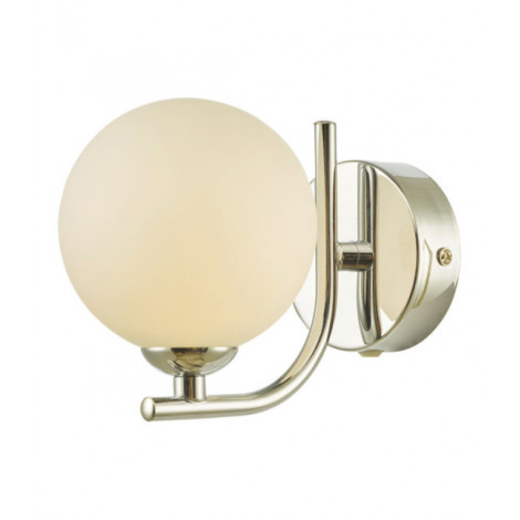 Applique murale Cradle Chrome poli, verre opale|Appliques murales|Luminaire Center