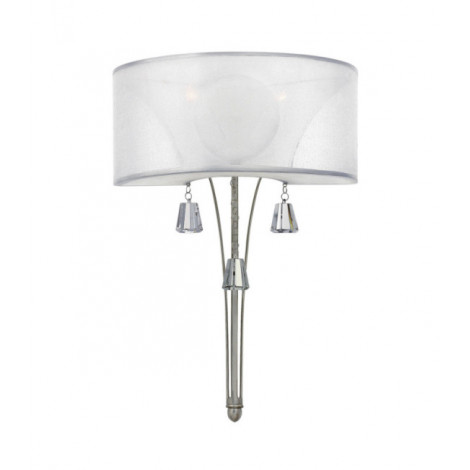 Applique murale Mime Nickel brossé|Appliques murales|Luminaire Center