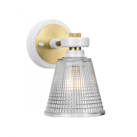 Applique murale Gunnislake Acier Laiton|Appliques murales|Luminaire Center