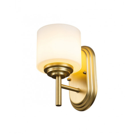 Applique murale Feiss Verre Opale,Acier Laiton brossé|Appliques murales|Luminaire Center