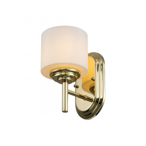 Applique murale Feiss Verre Opale,Acier Laiton poli|Appliques murales|Luminaire Center