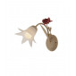 Applique murale ROSE Diffuseur en métal,en verre Ivoire|Appliques murales|Luminaire Center