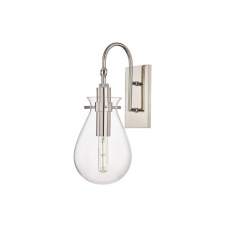 Applique murale Ivy Acier Nickel poli|Appliques murales|Luminaire Center