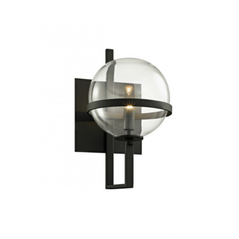 Applique murale Elliot Fer travaillé à la main Noir texturé|Appliques murales|Luminaire Center