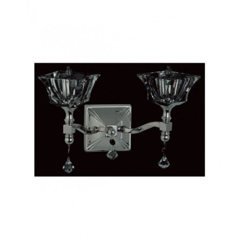 Applique murale Bresica Nickel|Appliques murales|Luminaire Center