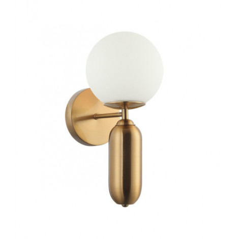 Applique murale Aldeva Verre,Acier Antique Bronze|Appliques murales|Luminaire Center