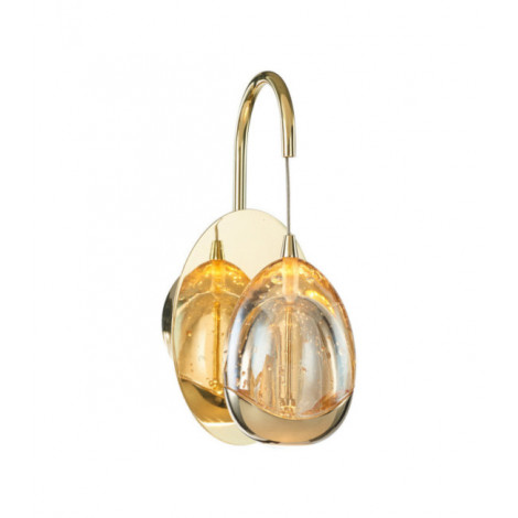 Applique murale Huelto Acrylique,acier,aluminium Champagne d'or|Appliques murales|Luminaire Center