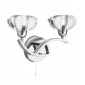 Applique murale Sculptured Chrome|Appliques murales|Luminaire Center