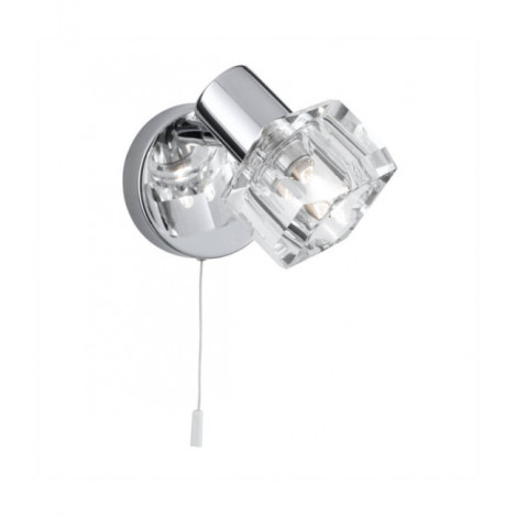 Applique murale Triton Verre Chrome|Appliques murales|Luminaire Center