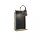 Applique murale Chalkboard Acier Zinc patiné|Appliques murales|Luminaire Center