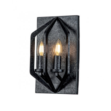 Applique murale Quoizel Acier Vieux Noir|Appliques murales|Luminaire Center