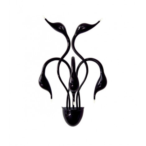 Applique murale Swan Alliage métallique Noir|Appliques murales|Luminaire Center