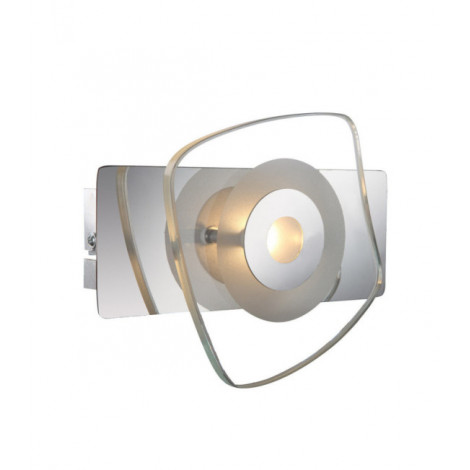 Applique murale LED Bill Alliage métallique Chrome|Appliques murales|Luminaire Center