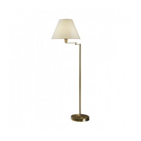 Lampadaire HILTON laiton antique 1 ampoule|Lampadaire|Luminaire Center