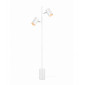Lampadaire TWIN Blanc 2 ampoules|Lampadaire|Luminaire Center