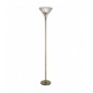 Lampadaire Uplighters, en laiton antique et verre opale|Lampadaire|Luminaire Center