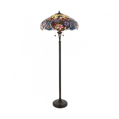 Lampadaire Sullivan, verre et résine|Lampadaire|Luminaire Center