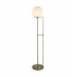 Lampadaire Sphere, laiton antique et verre|Lampadaire|Luminaire Center