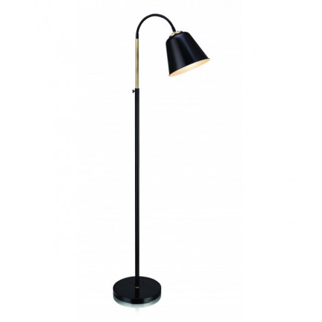 Lampadaire KOLDING Noir 1 ampoule|Lampadaire|Luminaire Center