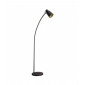 Lampadaie Funk, acier, marron et or|Lampadaire|Luminaire Center