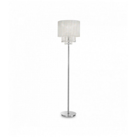 Lampadaire Blanc en cristal OPERA 1 ampoule|Lampadaire|Luminaire Center