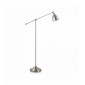 Lampadaire Nickel NEWTON 1 ampoule|Lampadaire|Luminaire Center