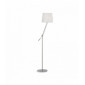 Lampadaire Nickel REGOL 1 ampoule|Lampadaire|Luminaire Center