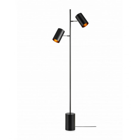 Lampadaire TWIN Noir 2 ampoules|Lampadaire|Luminaire Center