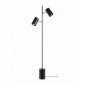 Lampadaire TWIN Noir 2 ampoules|Lampadaire|Luminaire Center