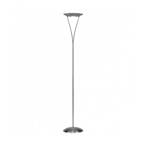 Lampadaire Opus Chrome satiné 1 ampoule 180cm|Lampadaire|Luminaire Center