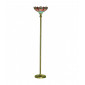Lampadaire Dragon Fly, en laiton antique et verre tiffany|Lampadaire|Luminaire Center