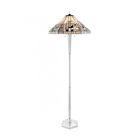 Lampadaire Metropolitan, verre et aluminium|Lampadaire|Luminaire Center