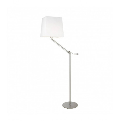 Lampadaire Milan, nickel satiné, sans abat-jour|Lampadaire|Luminaire Center