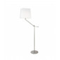 Lampadaire Milan, nickel satiné, sans abat-jour|Lampadaire|Luminaire Center