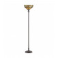 Lampadairee Kami, bronze vintage et verre Tiffany|Lampadaire|Luminaire Center