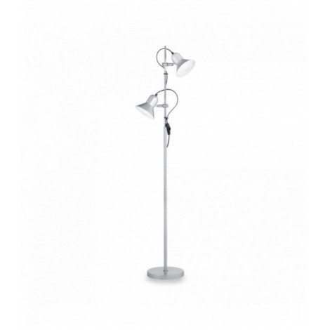 Lampadaire Argent POLLY 2 ampoules|Lampadaire|Luminaire Center