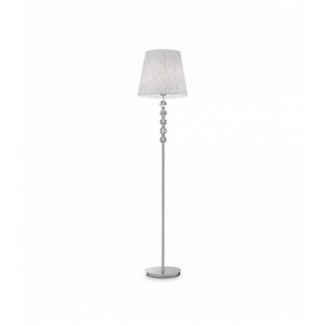 Lampadaire Chrome LE ROY 1 ampoule|Lampadaire|Luminaire Center
