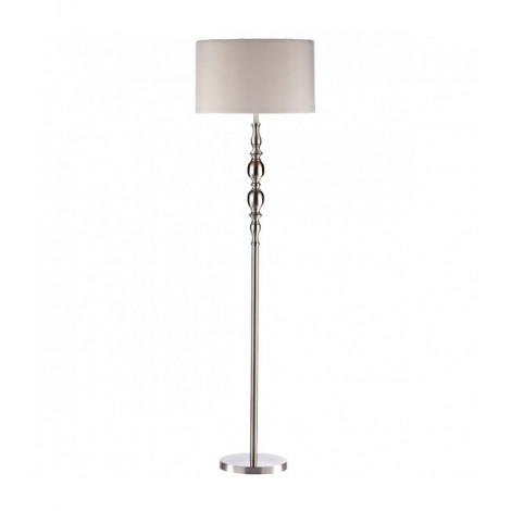 Lampadaire Madrid chrome satiné 1 ampoule|Lampadaire|Luminaire Center