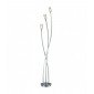 Lampadaire Morgan chrome satiné et verre 3 ampoules|Lampadaire|Luminaire Center